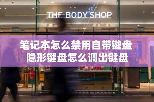 笔记本怎么禁用自带键盘 隐形键盘怎么调出键盘-第1张图片-星选测评