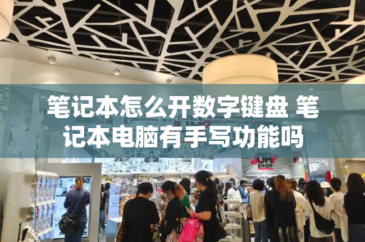 笔记本怎么开数字键盘 笔记本电脑有手写功能吗