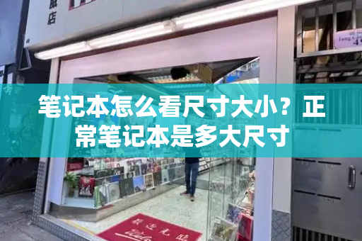 笔记本怎么看尺寸大小？正常笔记本是多大尺寸-第1张图片-星选测评