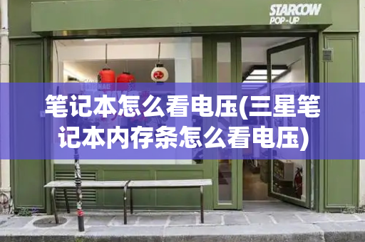 笔记本怎么看电压(三星笔记本内存条怎么看电压)