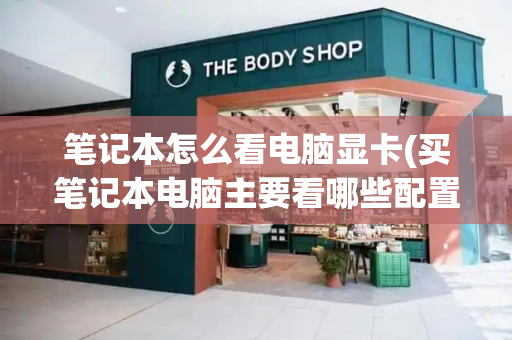 笔记本怎么看电脑显卡(买笔记本电脑主要看哪些配置)-第1张图片-星选测评
