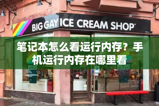 笔记本怎么看运行内存？手机运行内存在哪里看