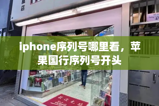 iphone序列号哪里看，苹果国行序列号开头