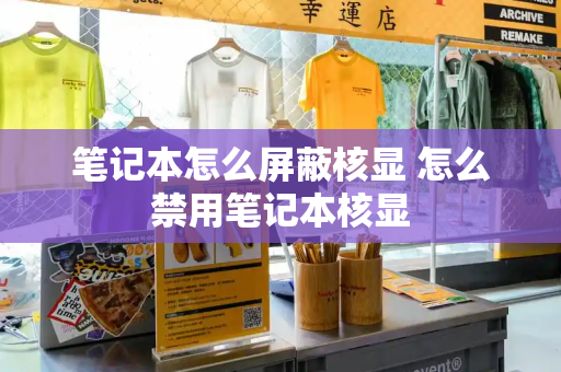 笔记本怎么屏蔽核显 怎么禁用笔记本核显