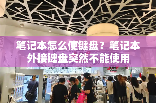 笔记本怎么使键盘？笔记本外接键盘突然不能使用-第1张图片-星选测评