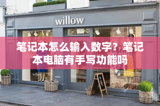 笔记本怎么输入数字？笔记本电脑有手写功能吗