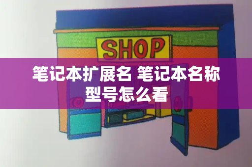 笔记本扩展名 笔记本名称型号怎么看-第1张图片-星选测评