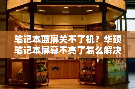 笔记本蓝屏关不了机？华硕笔记本屏幕不亮了怎么解决
