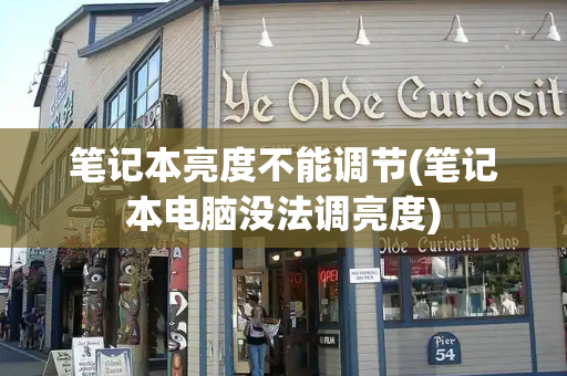 笔记本亮度不能调节(笔记本电脑没法调亮度)