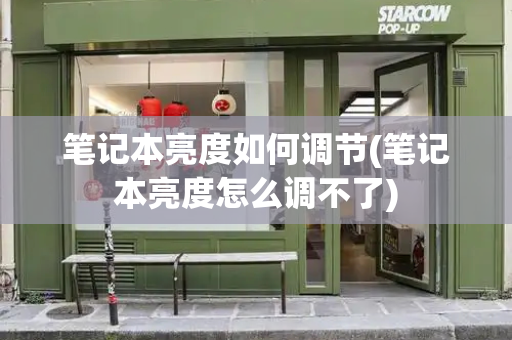 笔记本亮度如何调节(笔记本亮度怎么调不了)-第1张图片-星选测评