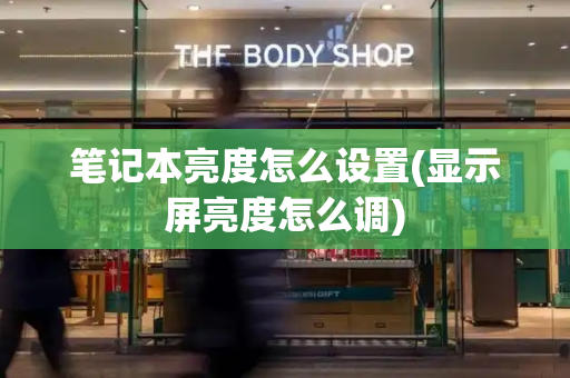 笔记本亮度怎么设置(显示屏亮度怎么调)-第1张图片-星选测评