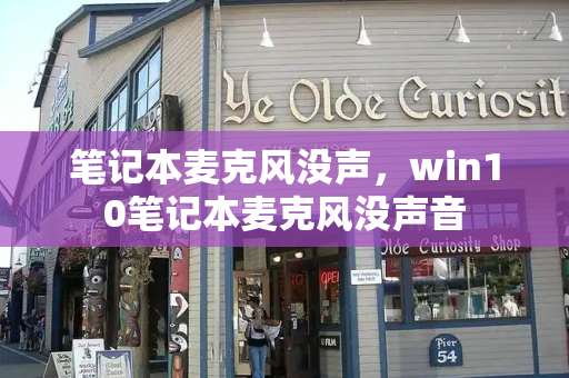 笔记本麦克风没声，win10笔记本麦克风没声音