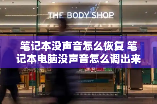 笔记本没声音怎么恢复 笔记本电脑没声音怎么调出来-第1张图片-星选测评