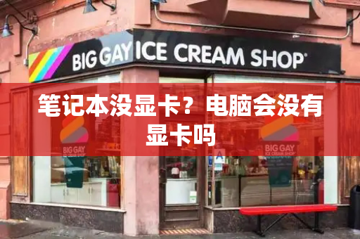 笔记本没显卡？电脑会没有显卡吗-第1张图片-星选测评