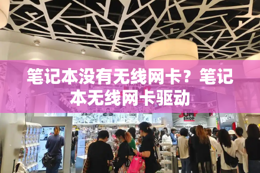 笔记本没有无线网卡？笔记本无线网卡驱动-第1张图片-星选测评