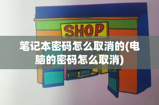 笔记本密码怎么取消的(电脑的密码怎么取消)