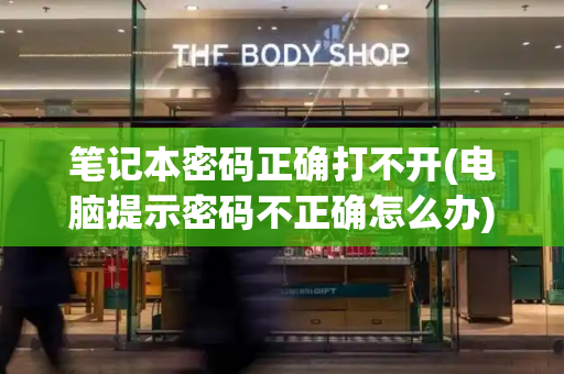 笔记本密码正确打不开(电脑提示密码不正确怎么办)