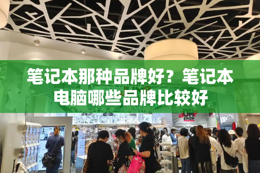 笔记本那种品牌好？笔记本电脑哪些品牌比较好-第1张图片-星选测评