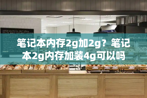笔记本内存2g加2g？笔记本2g内存加装4g可以吗-第1张图片-星选测评