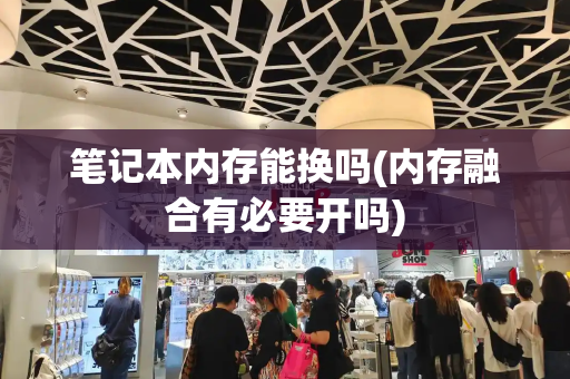 笔记本内存能换吗(内存融合有必要开吗)