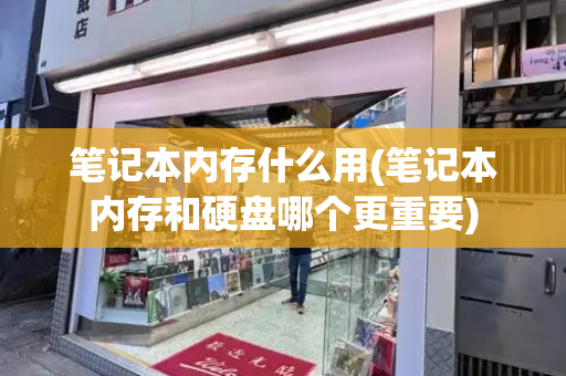 笔记本内存什么用(笔记本内存和硬盘哪个更重要)-第1张图片-星选测评