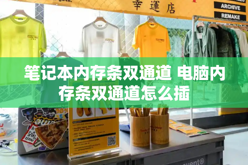 笔记本内存条双通道 电脑内存条双通道怎么插-第1张图片-星选测评