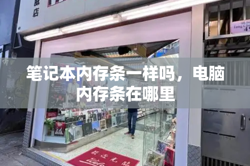 笔记本内存条一样吗，电脑内存条在哪里-第1张图片-星选测评