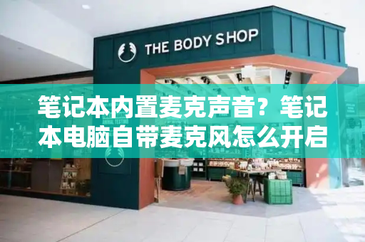 笔记本内置麦克声音？笔记本电脑自带麦克风怎么开启-第1张图片-星选测评