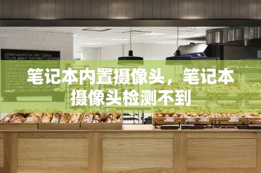 笔记本内置摄像头，笔记本摄像头检测不到-第1张图片-星选测评