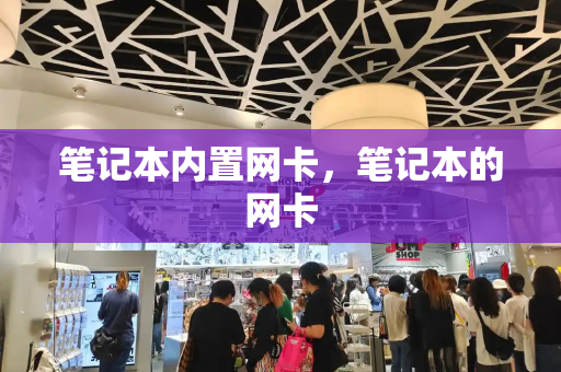 笔记本内置网卡，笔记本的网卡-第1张图片-星选测评