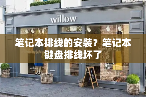 笔记本排线的安装？笔记本键盘排线坏了