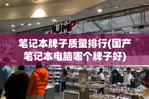 笔记本牌子质量排行(国产笔记本电脑哪个牌子好)-第1张图片-星选测评