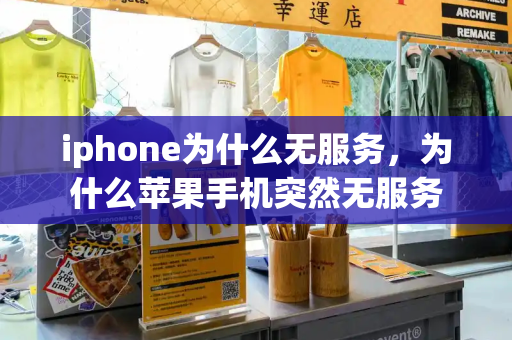 iphone为什么无服务，为什么苹果手机突然无服务