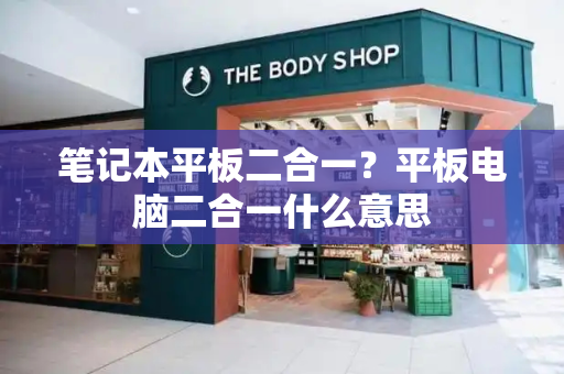 笔记本平板二合一？平板电脑二合一什么意思