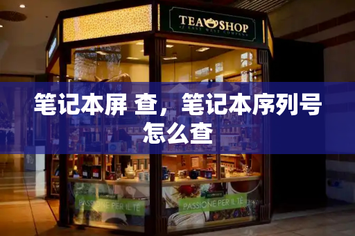 笔记本屏 查，笔记本序列号怎么查