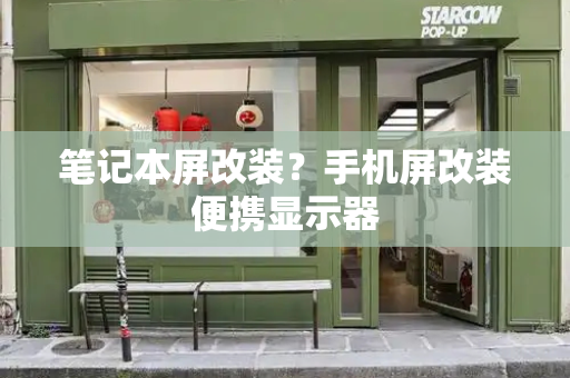 笔记本屏改装？手机屏改装便携显示器-第1张图片-星选测评