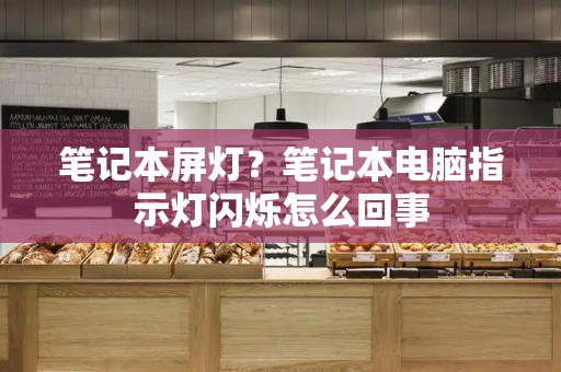 笔记本屏灯？笔记本电脑指示灯闪烁怎么回事-第1张图片-星选测评