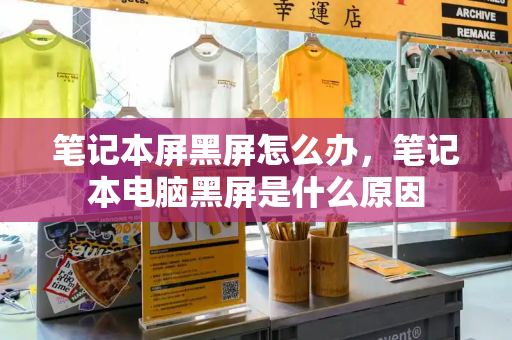 笔记本屏黑屏怎么办，笔记本电脑黑屏是什么原因