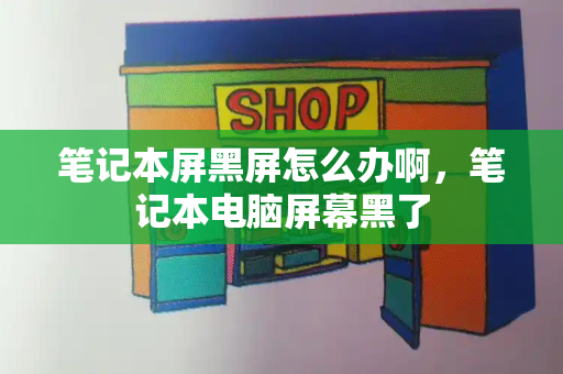 笔记本屏黑屏怎么办啊，笔记本电脑屏幕黑了