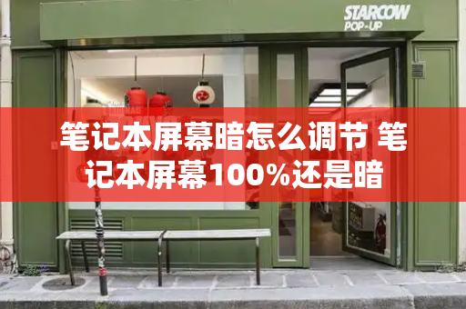 笔记本屏幕暗怎么调节 笔记本屏幕100%还是暗-第1张图片-星选测评