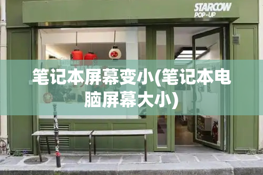 笔记本屏幕变小(笔记本电脑屏幕大小)