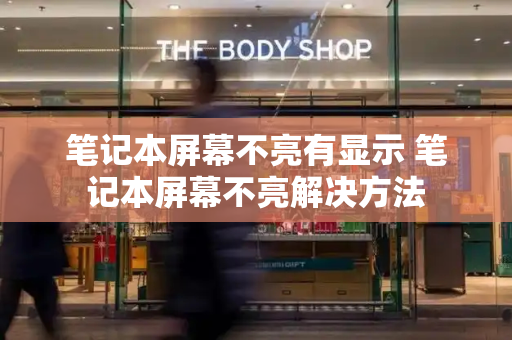 笔记本屏幕不亮有显示 笔记本屏幕不亮解决方法-第1张图片-星选测评