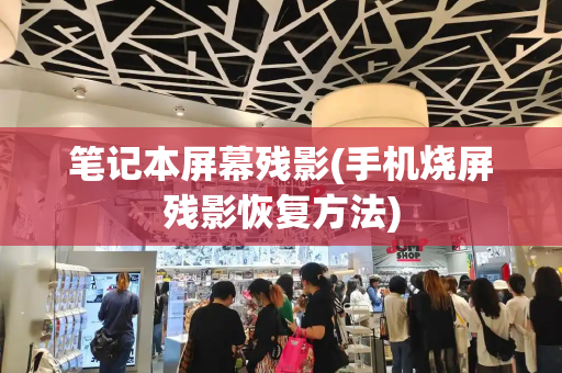 笔记本屏幕残影(手机烧屏残影恢复方法)