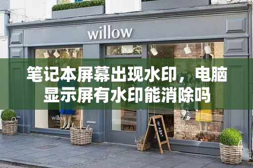 笔记本屏幕出现水印，电脑显示屏有水印能消除吗