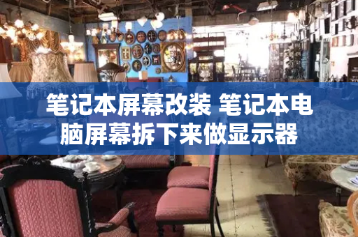 笔记本屏幕改装 笔记本电脑屏幕拆下来做显示器-第1张图片-星选测评