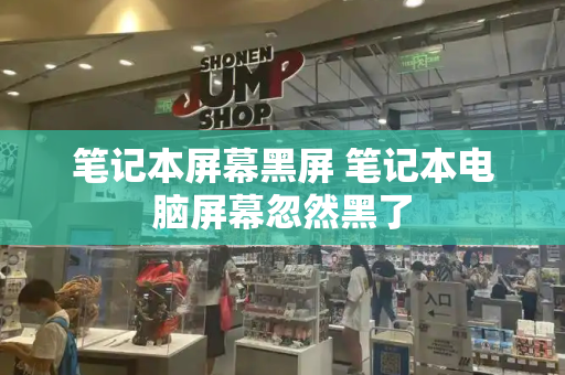笔记本屏幕黑屏 笔记本电脑屏幕忽然黑了