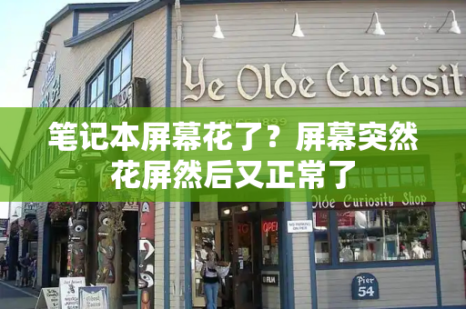 笔记本屏幕花了？屏幕突然花屏然后又正常了