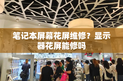 笔记本屏幕花屏维修？显示器花屏能修吗