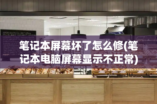 笔记本屏幕坏了怎么修(笔记本电脑屏幕显示不正常)