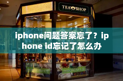 iphone问题答案忘了？iphone id忘记了怎么办-第1张图片-星选测评